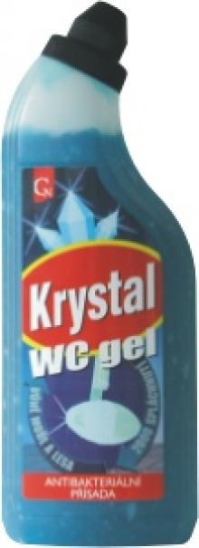Krystal WC gel modrý 750ml