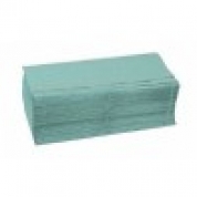 Ručníky papírové skladané zelené 